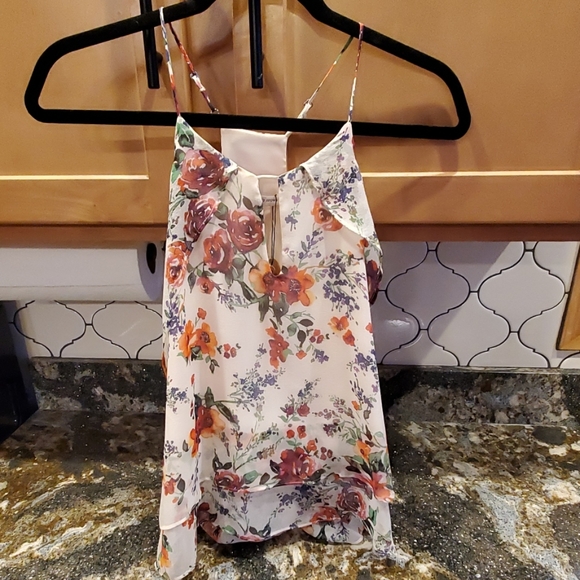 Lavender Brown Tank Top - Picture 1 of 4